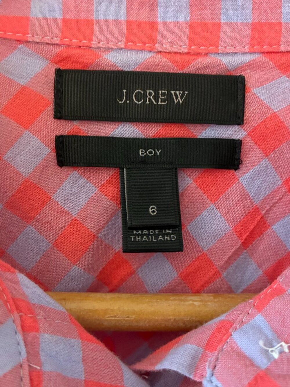 J. Crew Boy Cotton Shirt Size 6